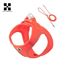 Arnês e Coleira Ajustável para Cães e Gatos – Confortável, Respirável e Segura